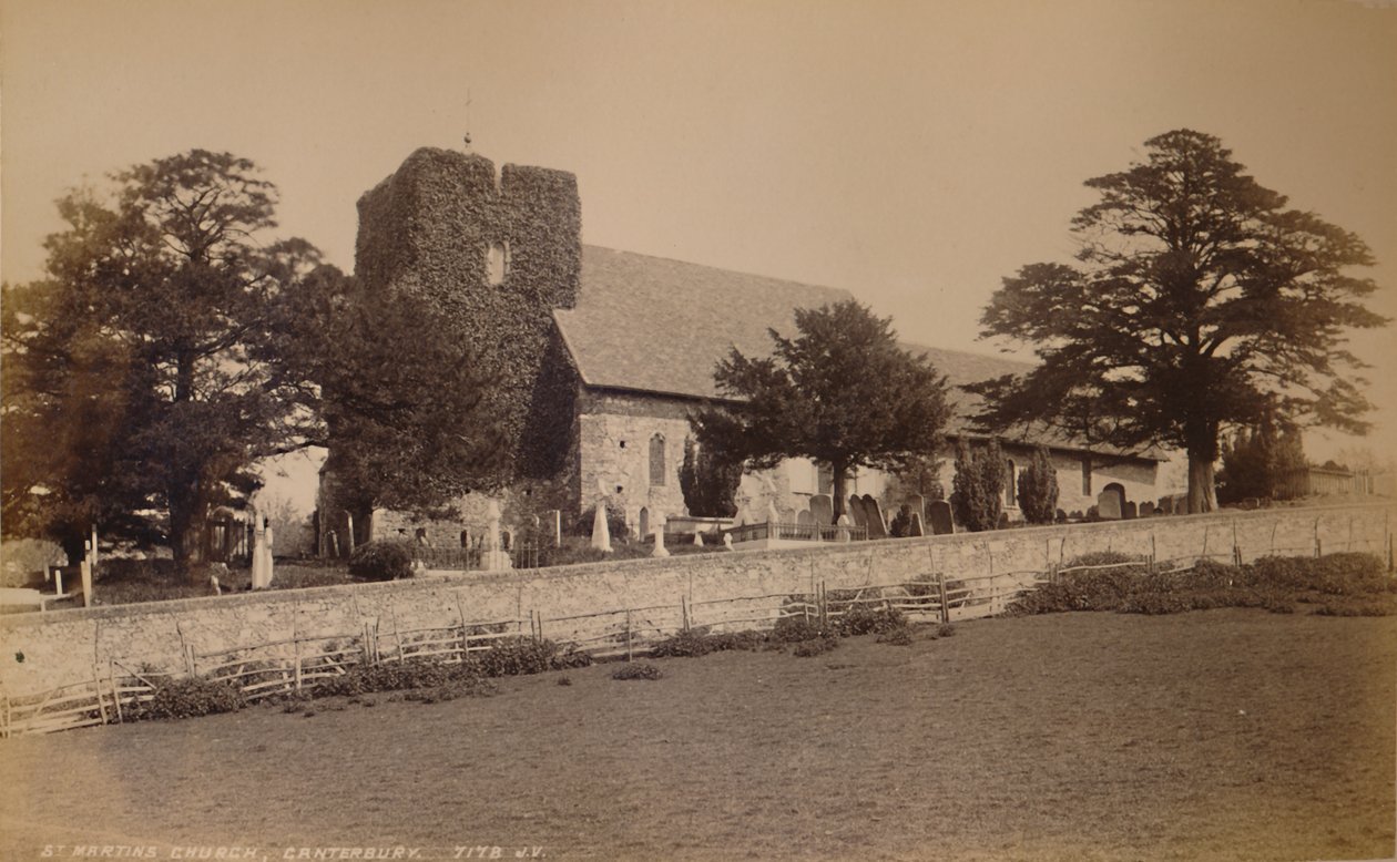 St. Martins Church, Canterbury, 1929. af Unbekannt