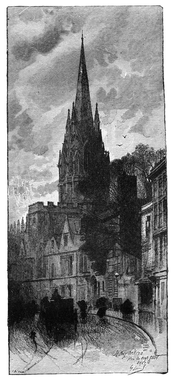 St Marys, Oxford, 1900 af Unbekannt