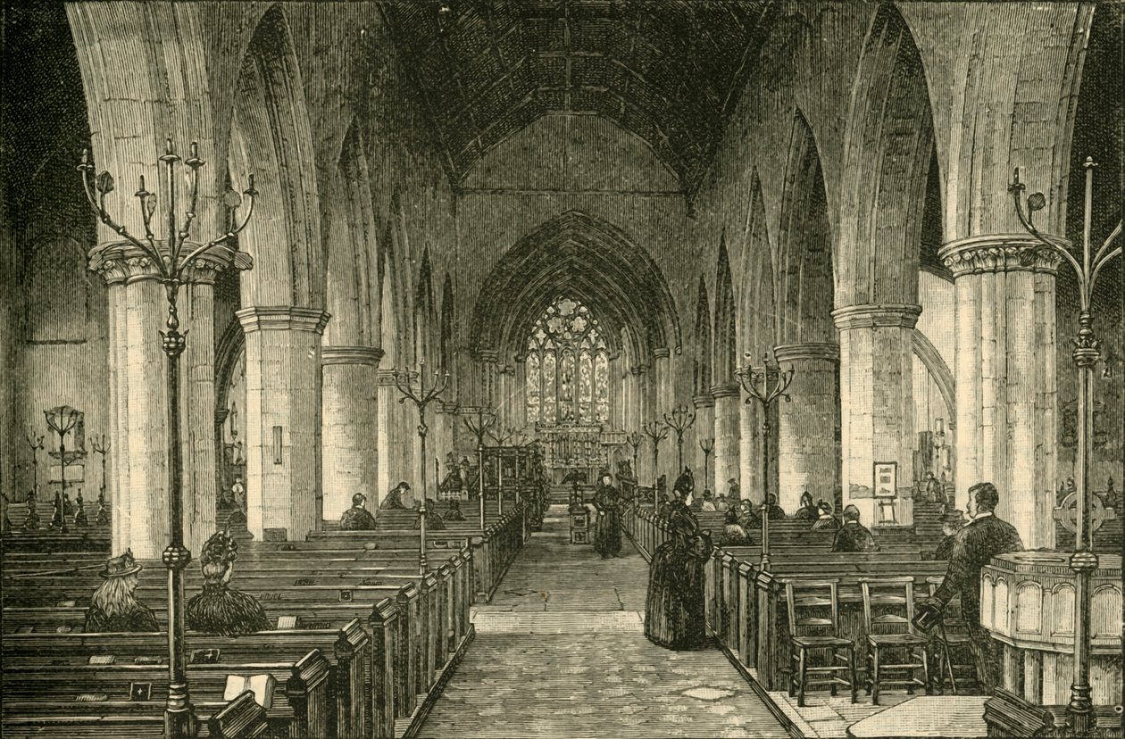St. Nicholas Church: Skibet, 1886, 1898. af Unbekannt