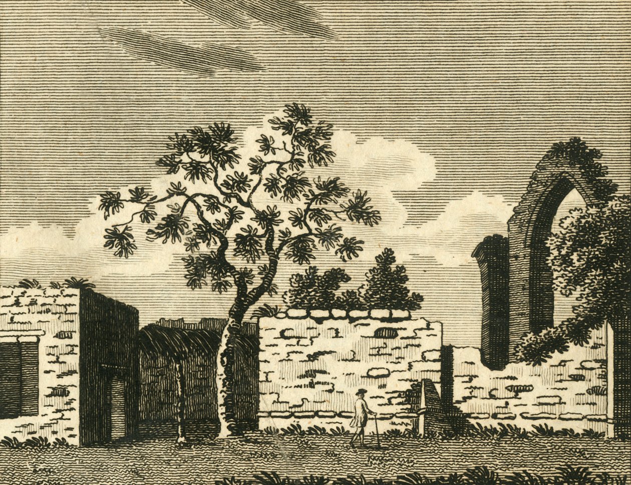 St. Pancrace Chapel, i Canterbury, c1786. af Unbekannt