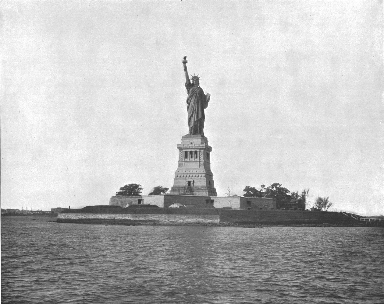 Frihedsgudinden, New York, USA, c1900. af Unbekannt