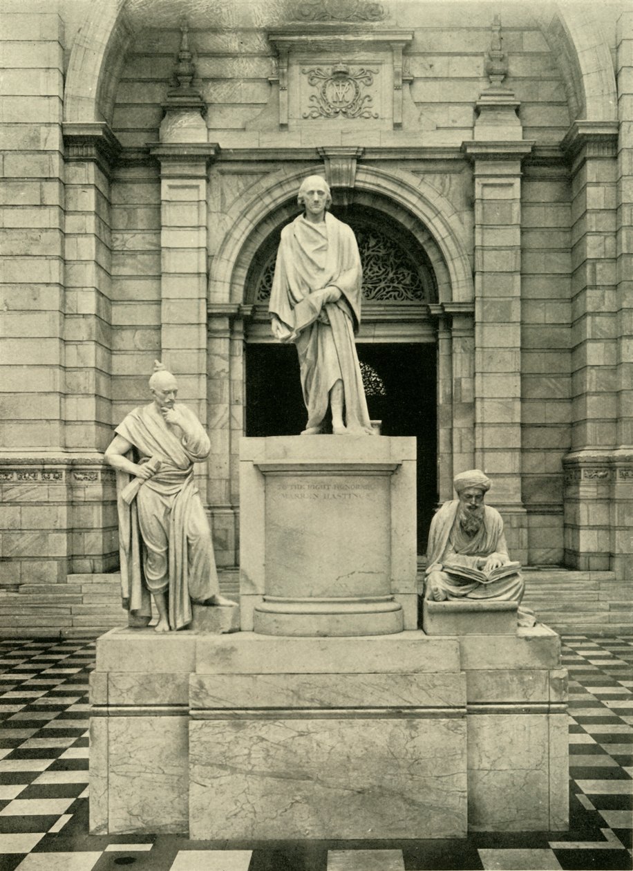 Statue af Warren Hastings, 1925. af Unbekannt