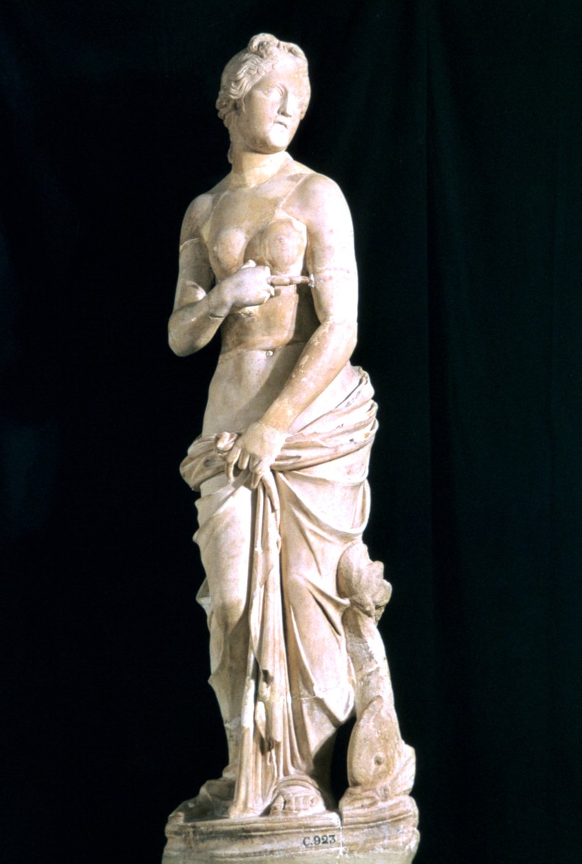 Statue af den kyske Venus, fra Karthago af Unbekannt