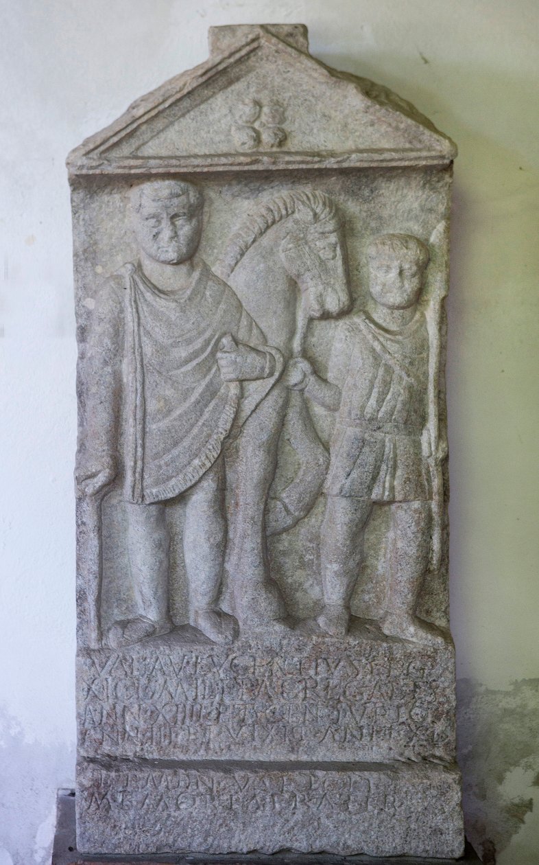 Stele, Valerio Alucenzio, sten, 3. årh. af Unbekannt