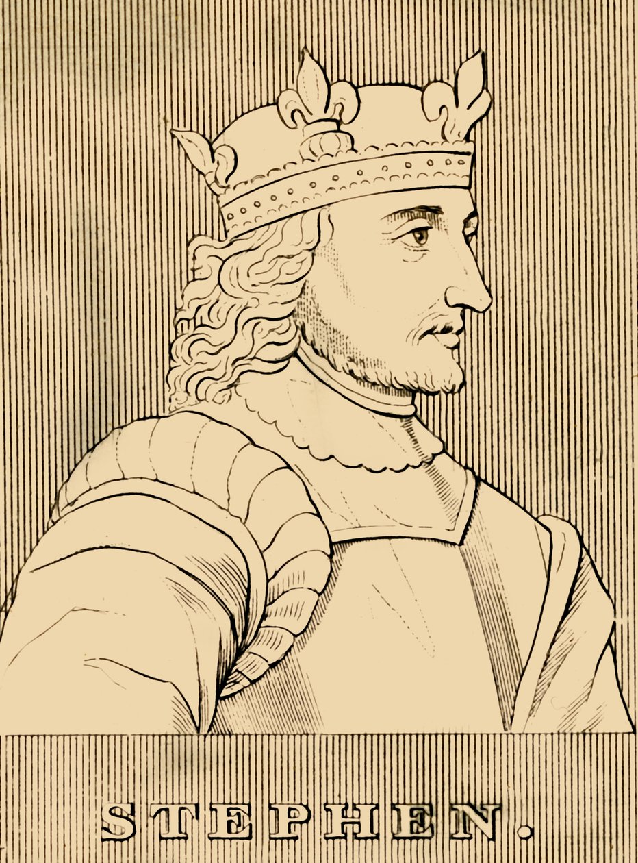 Stephen, c1096-1154, 1830. af Unbekannt