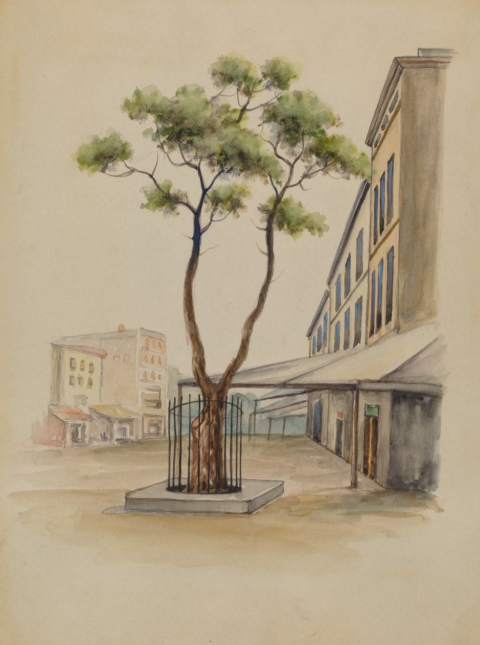 Gadescene, 19351942. af Unbekannt