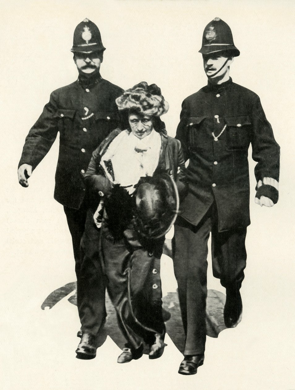 Suffragette bliver arresteret, c1910, 1947. af Unbekannt