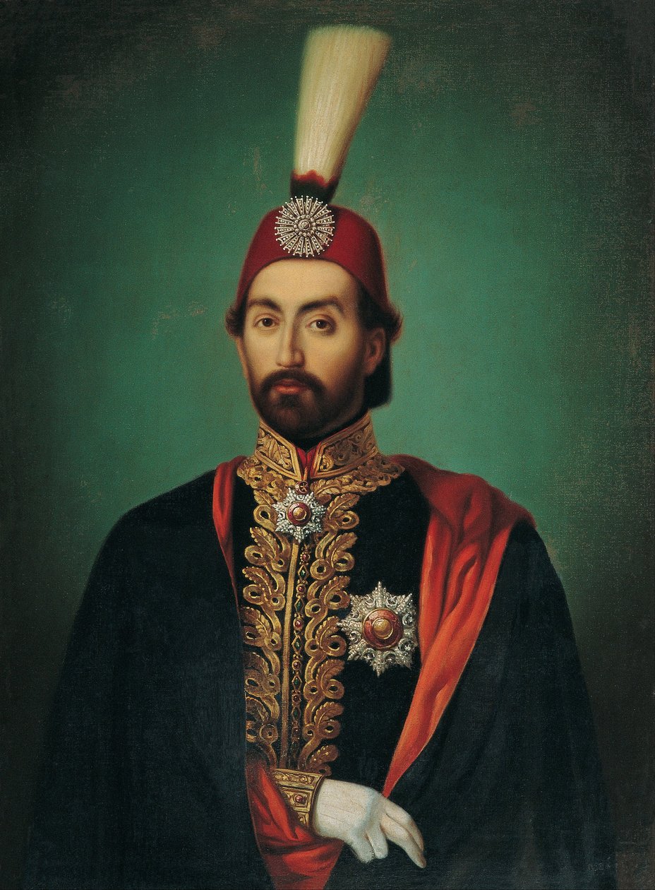 Sultan Abdülmecid IN, midten af det 19. århundrede. af Unbekannt