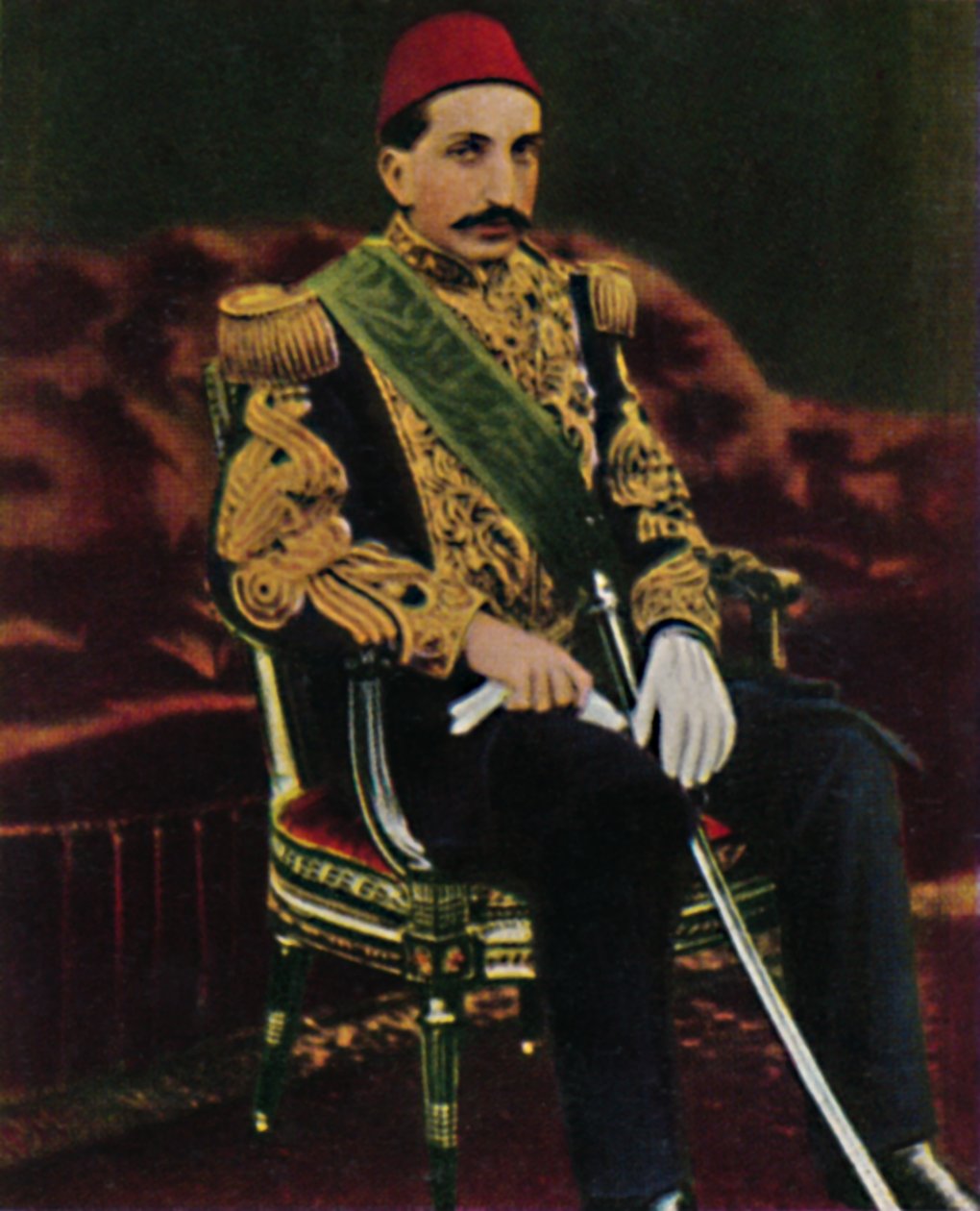 Sultan Abdul Hamid 1842-1918, 1934. af Unbekannt