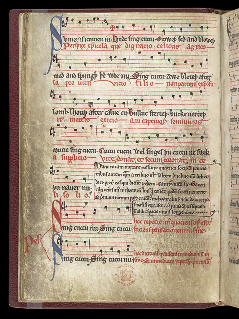 Sumer Is Icumen In, ca. 1260-1270 af Unbekannt