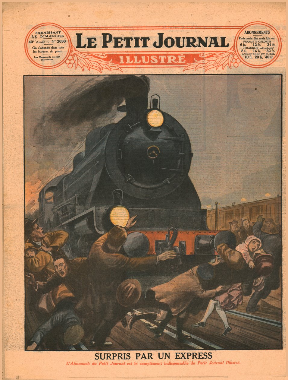 Overrasket af en ekspres, 1929. af Unbekannt