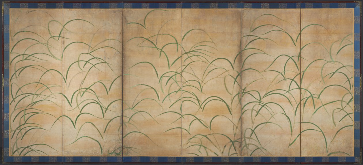 Japansk pampas græs, ca. 1525. af Unbekannt