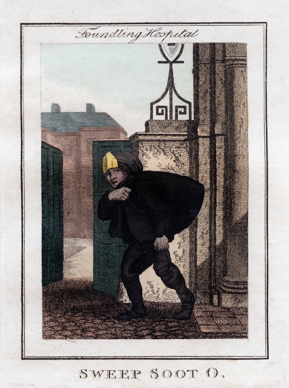 Sweep Soot O, Foundling Hospital, London, 1805 af Unbekannt