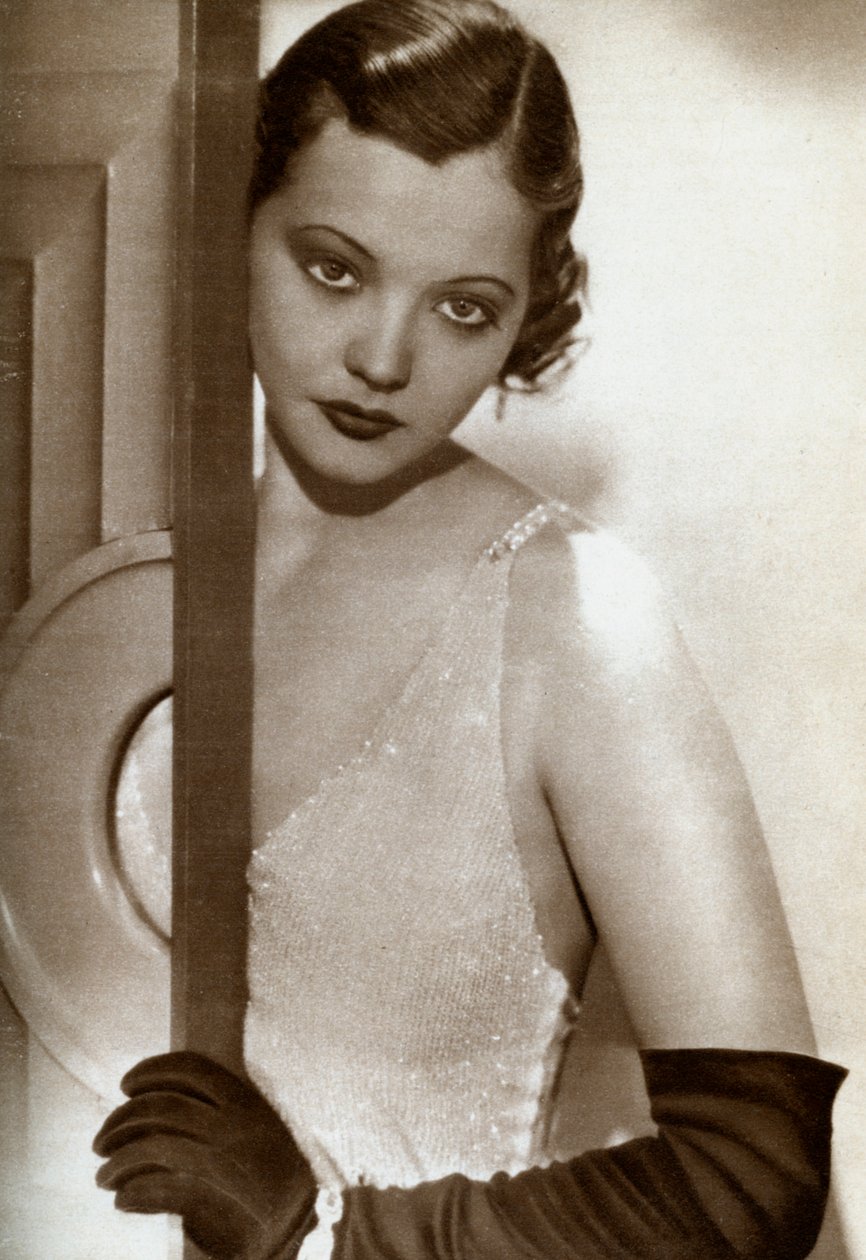 Sylvia Sidney, amerikansk skuespillerinde, 1933 af Unbekannt