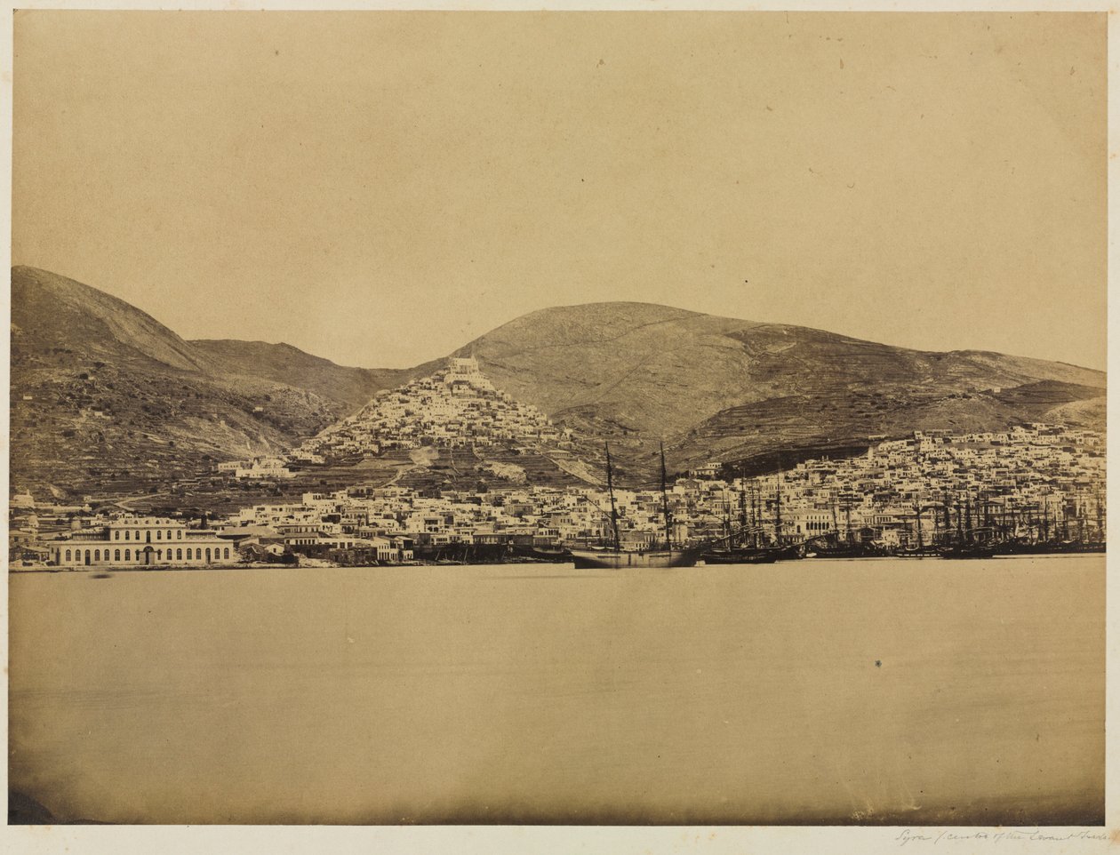 Syros, Center for Levanthandel, ca. 1850