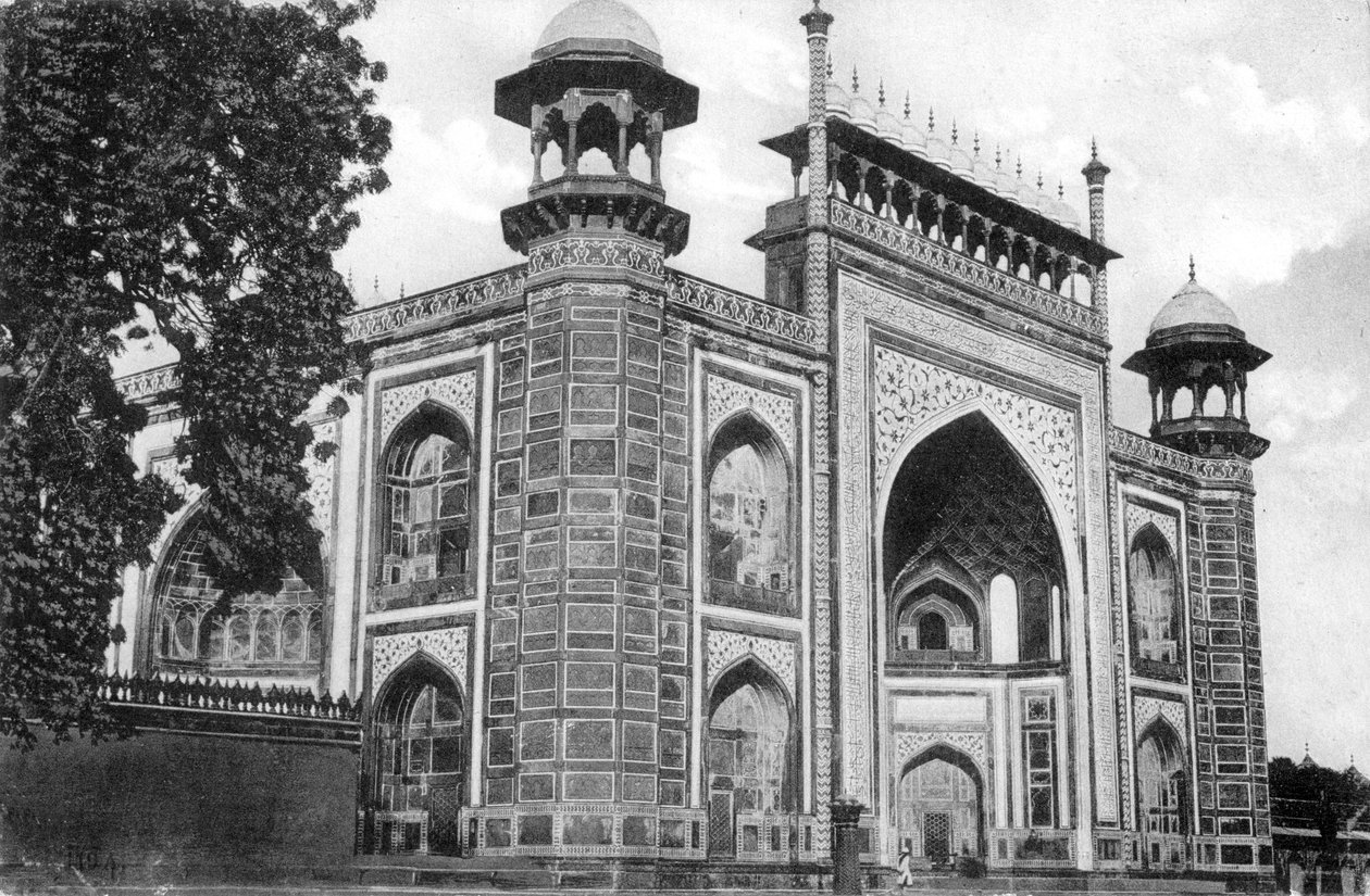 Taj Mahal-porten, Agra, 20. århundrede af Unbekannt