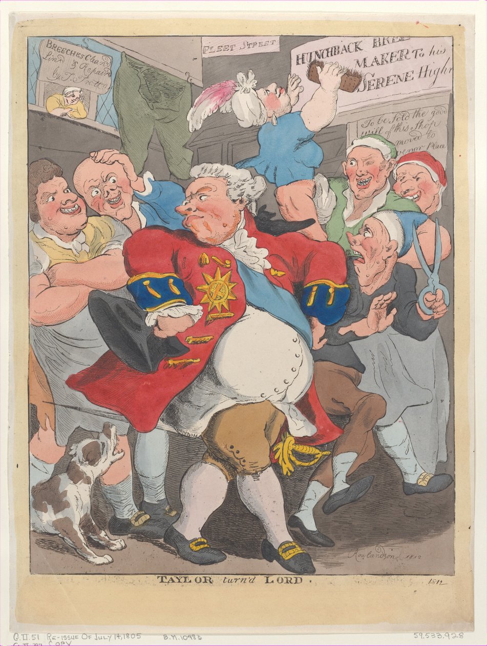 Taylor blev Lord, 1812., 1812. af Unbekannt