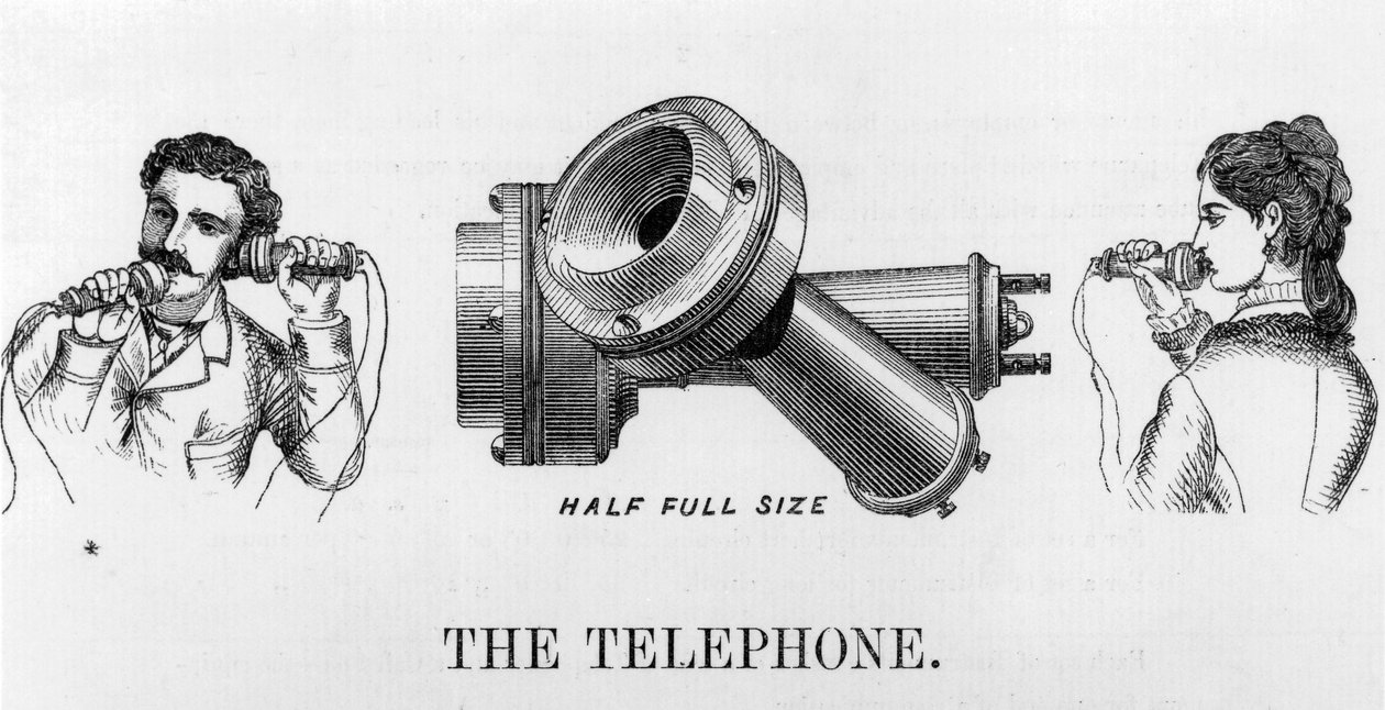 Telefoni, Telefoner Annonce for telefonen af Unbekannt