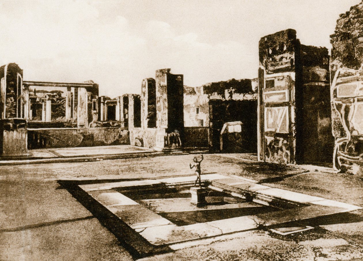 Apollontemplet, Pompeji, Italien, omkring 1900-tallet af Unbekannt