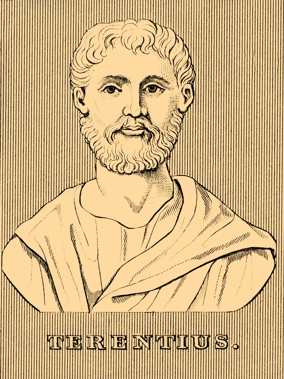 Terentius, c195-c 159 f.Kr., 1830 af Unbekannt