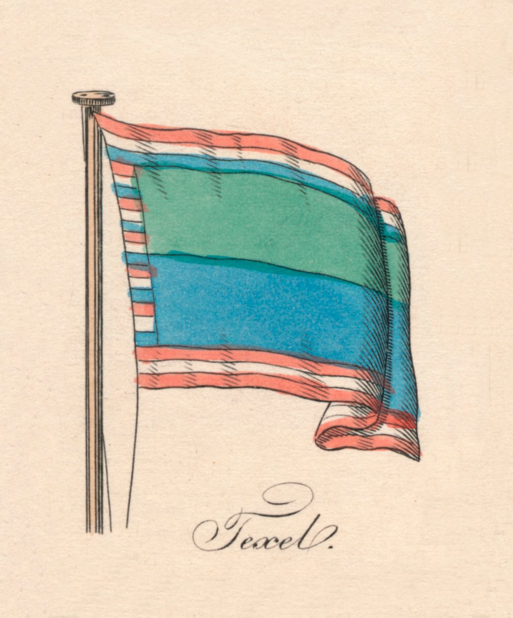 Texel, 1838 af Unbekannt
