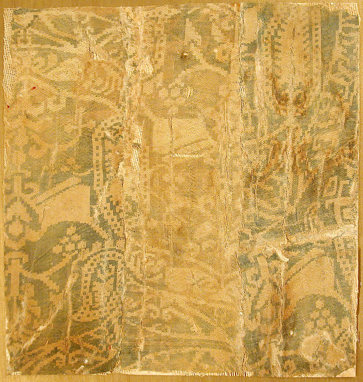 Tekstilfragment, byzantinsk, 8. århundrede. af Unbekannt
