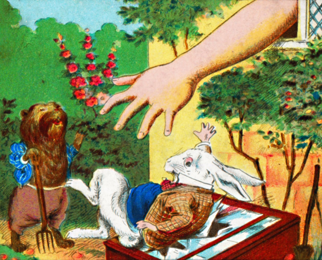 Det gør du ikke, tænkte Alice, c1900. af Unbekannt