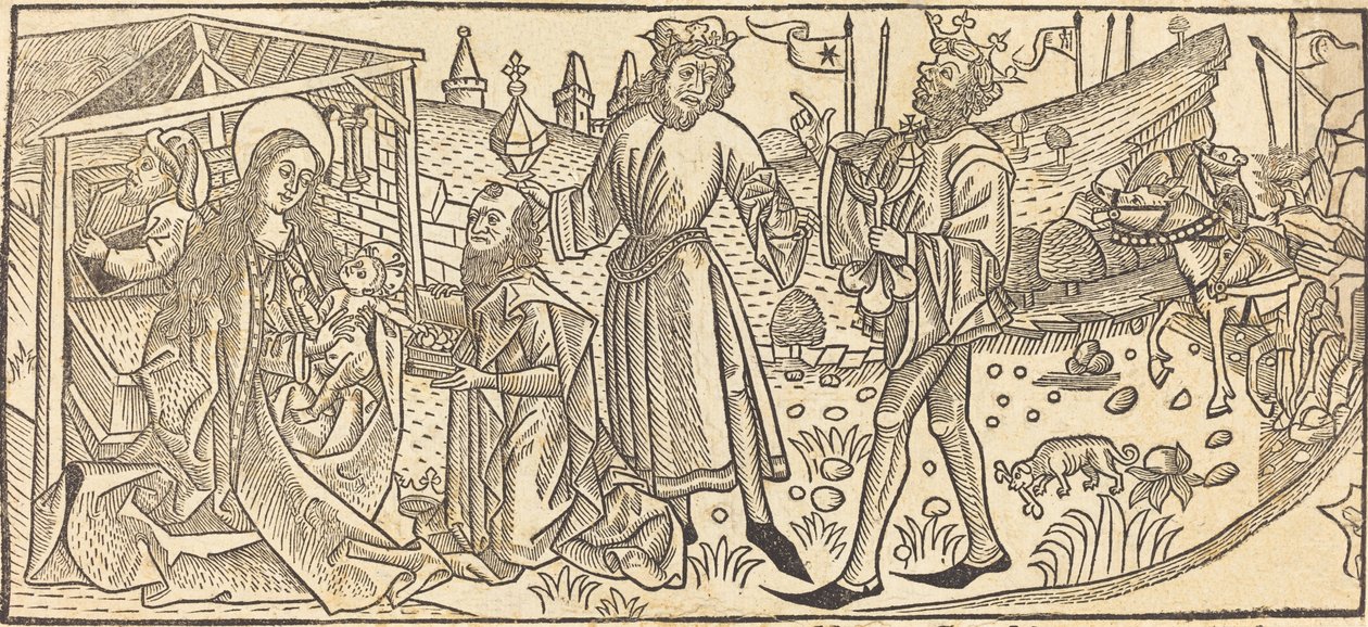 Magiernes tilbedelse, sandsynligvis 1486. af Unbekannt