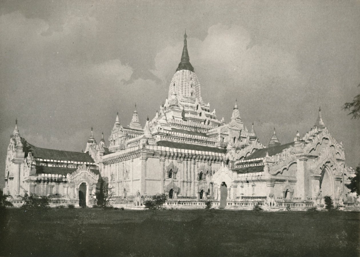 Anauda-pagoden, Pagau, 1900. af Unbekannt