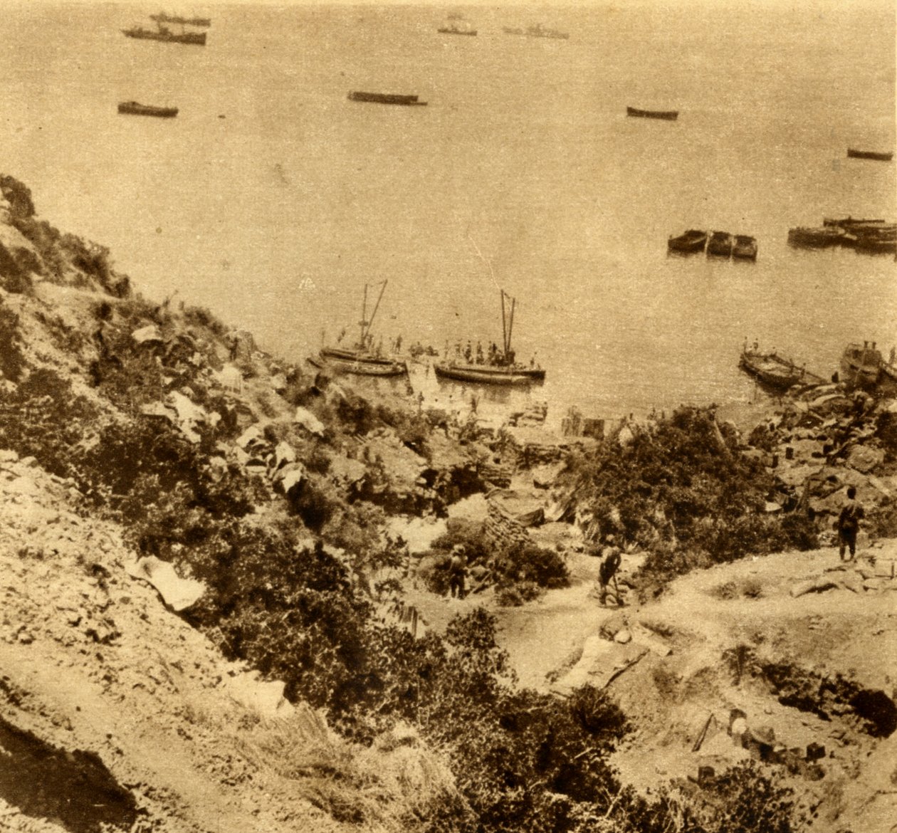 Anzac-kolonien i Gallipoli, Gaba Tepe af Unbekannt