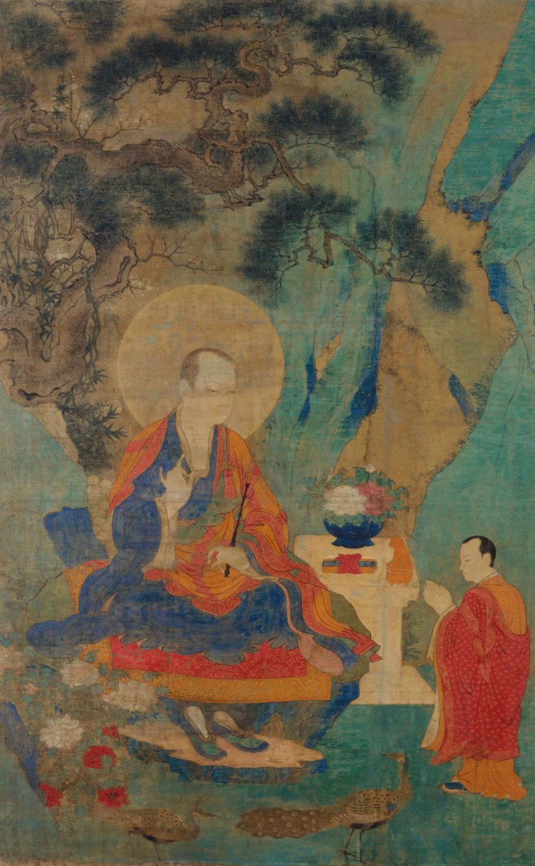 Arhat Vajraputra, 1700-tallet. af Unbekannt