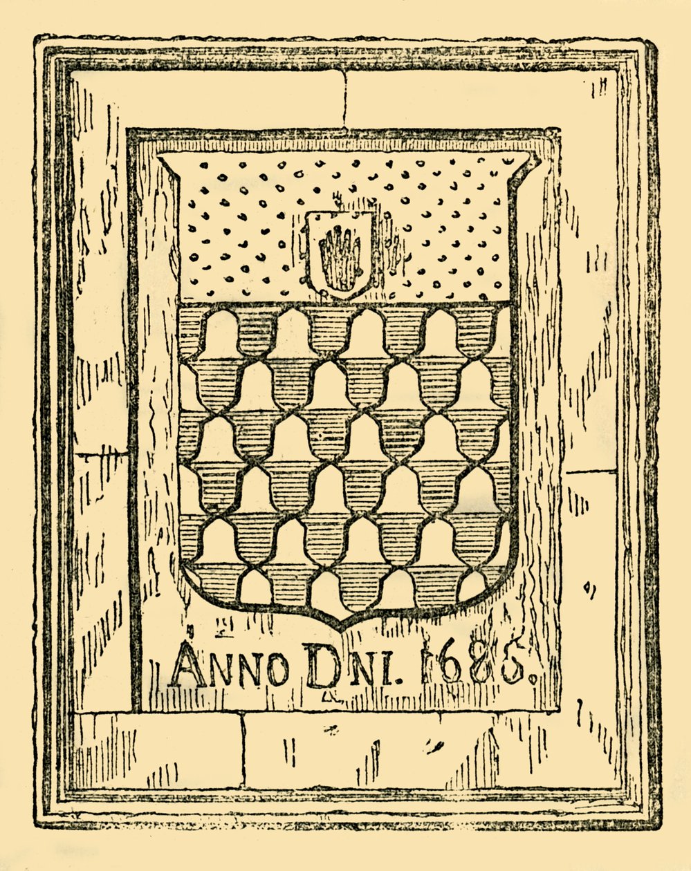 The Arms of Tichborne, 1881. af Unbekannt
