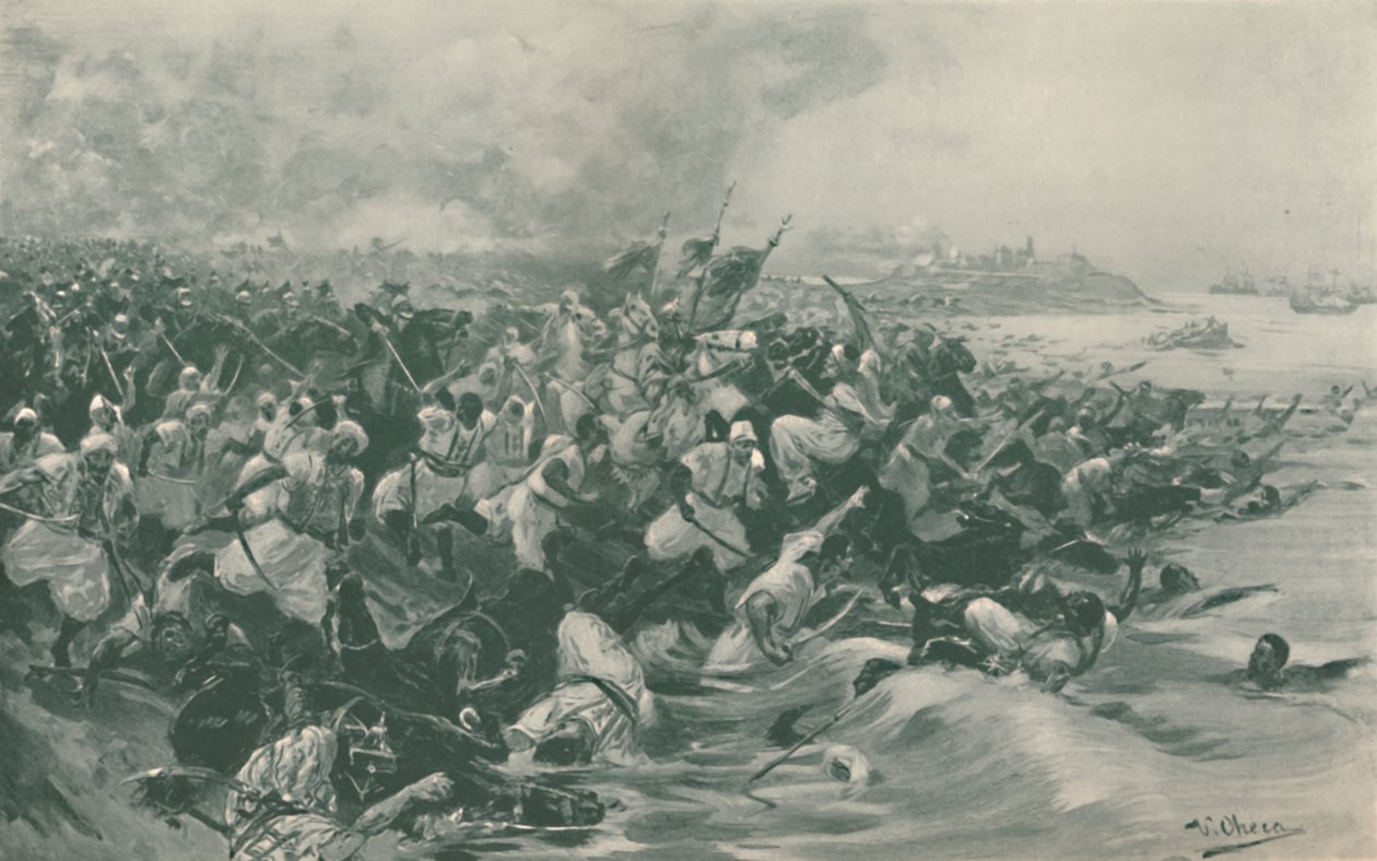 Slaget ved Aboukir, 1799, 1896. af Unbekannt