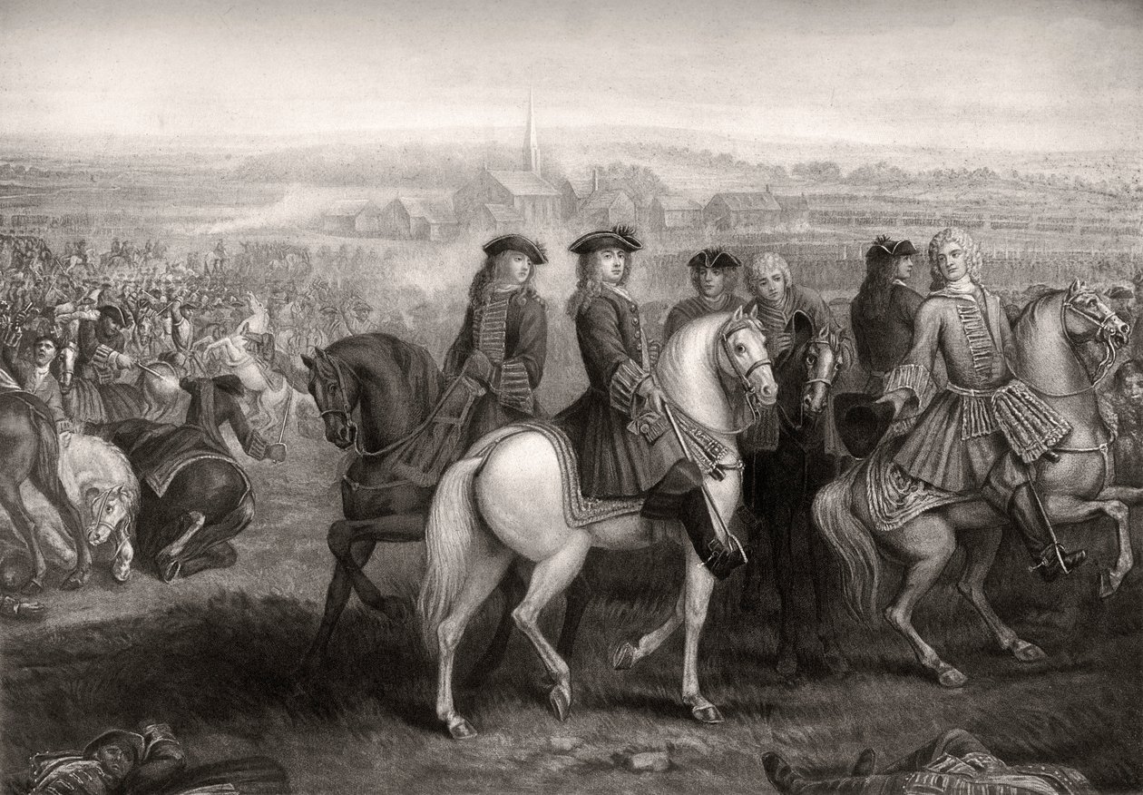 Slaget ved Blenheim, 1704 1906 af Unbekannt