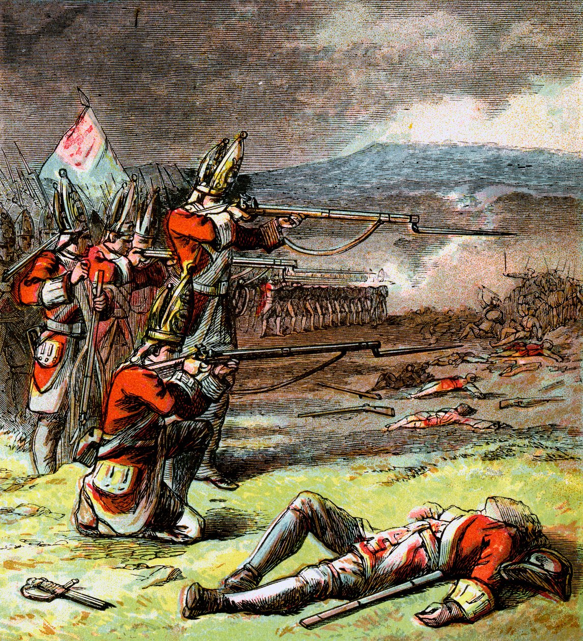 Slaget ved Culloden, 1746, c1850