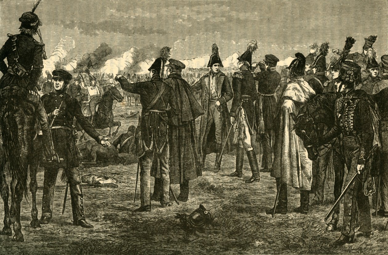 Slaget ved Leipzig, 1813, 1890. af Unbekannt