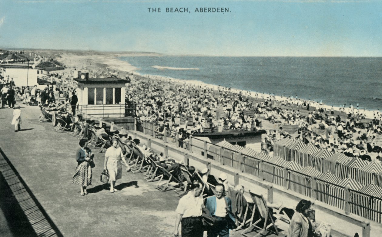 The Beach, Aberdeen, 1961. af Unbekannt