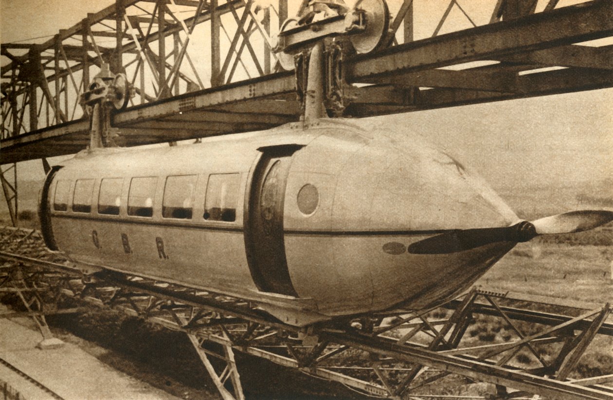 Bennie Railplane, 1930, 1933. af Unbekannt