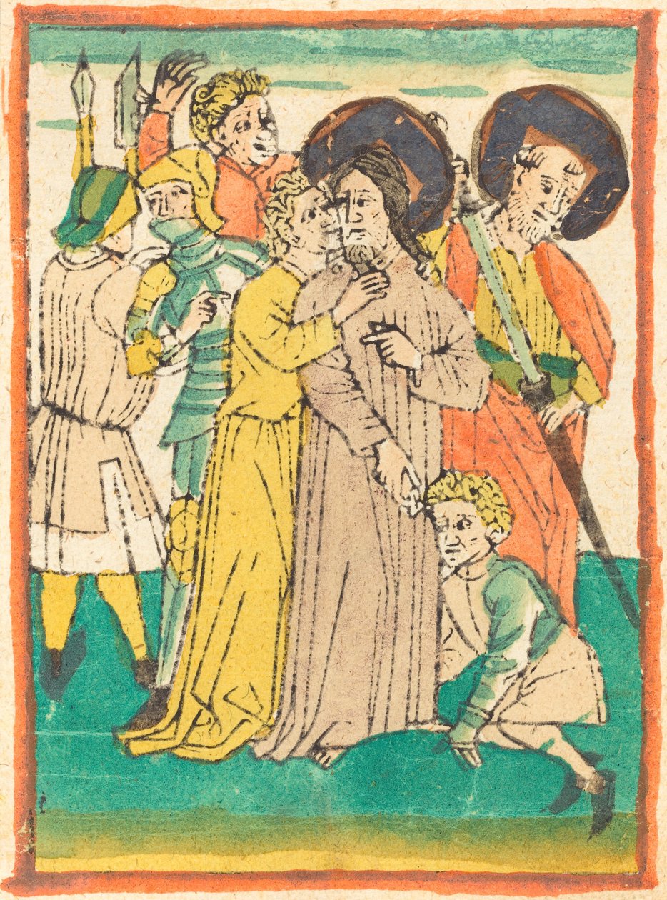 Kristi forræderi, ca. 14601465. af Unbekannt