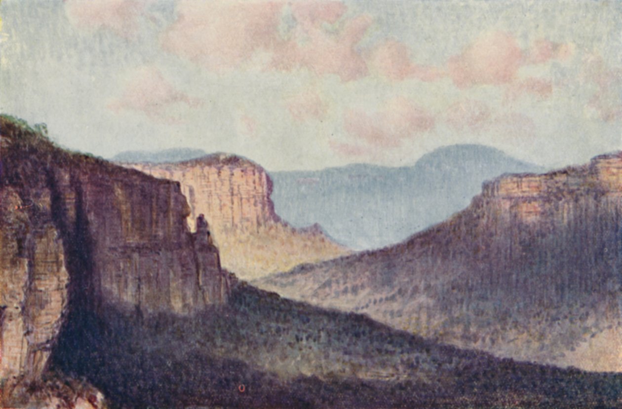 De blå bjerge, 1923. af Unbekannt