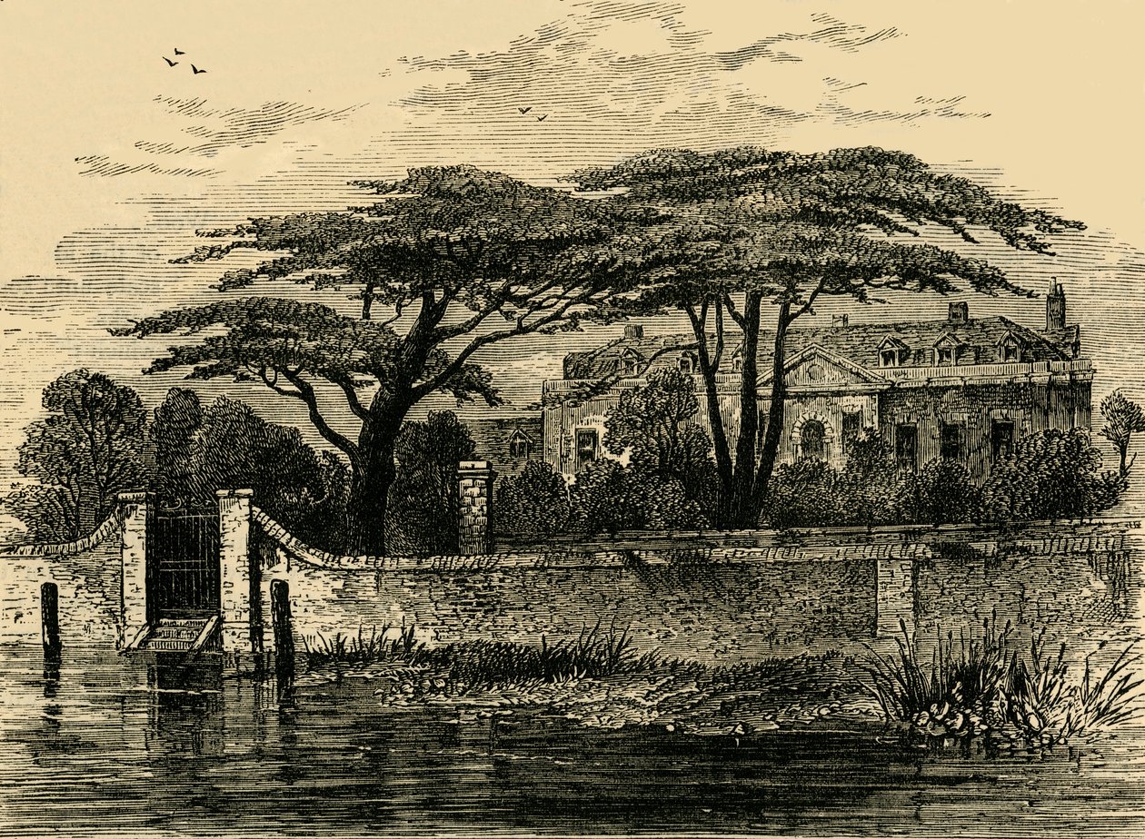 Den botaniske have, Chelsea, 1790, c1876. af Unbekannt