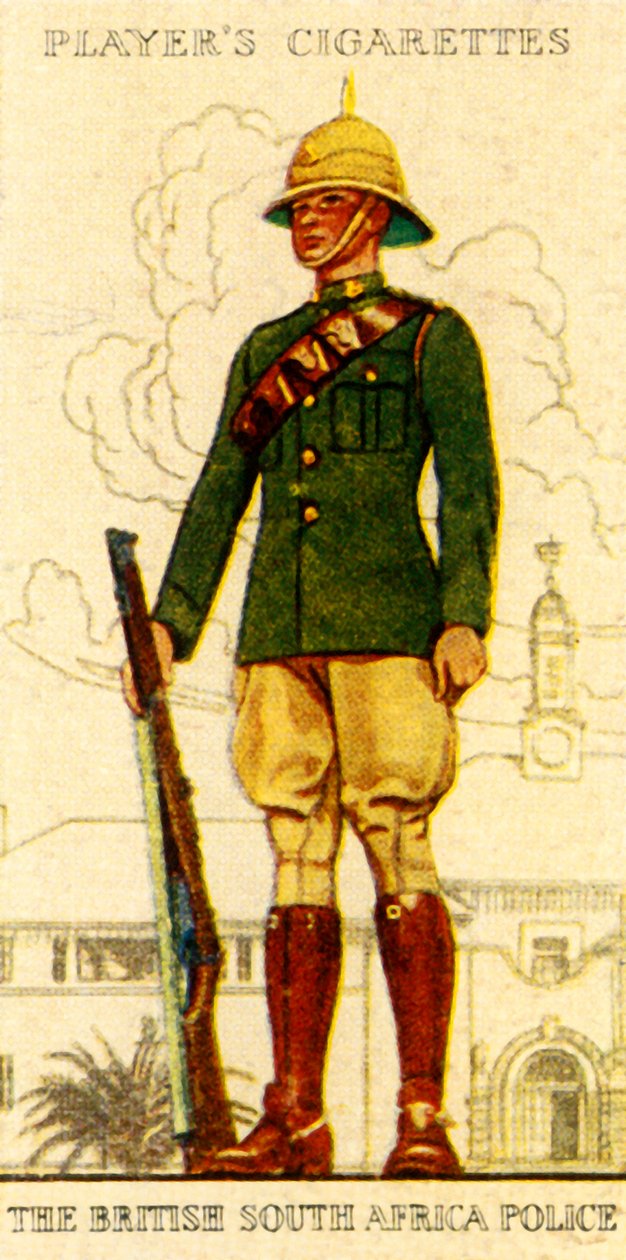 Det britiske sydafrikanske politi, 1936. af Unbekannt