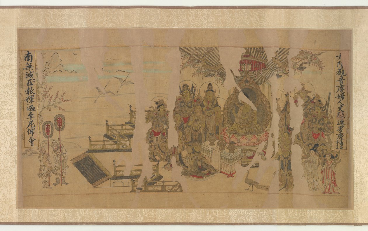 Buddhaen henvender sig til Yamaraja ved Kusinagara, 12.-13. århundrede. af Unbekannt