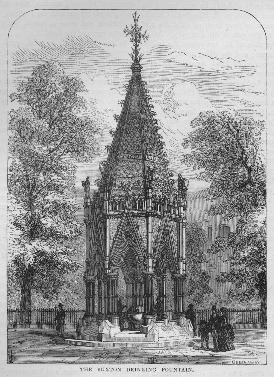 The Buxton Drinking Fountain, Westminster, London, c1870 1878 af Unbekannt