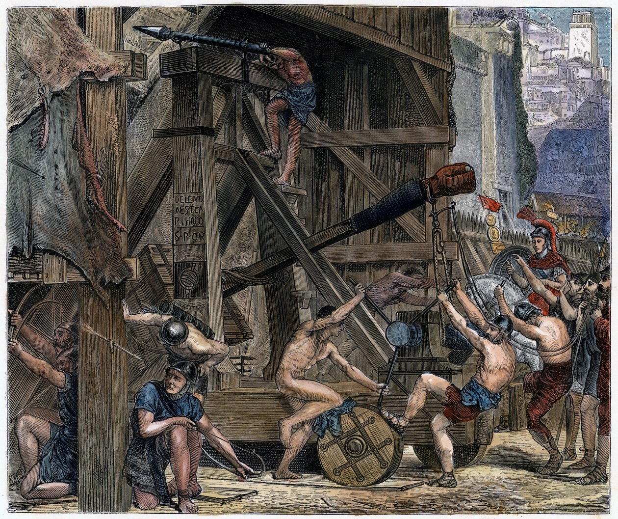 Katapulten, c1868 af Unbekannt