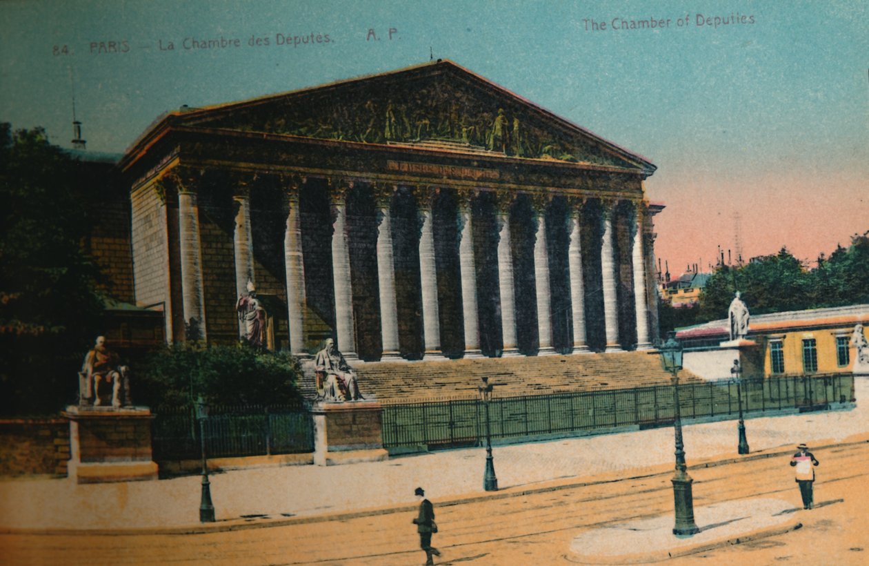 Deputeretkammeret, Paris, c1920 af Unbekannt