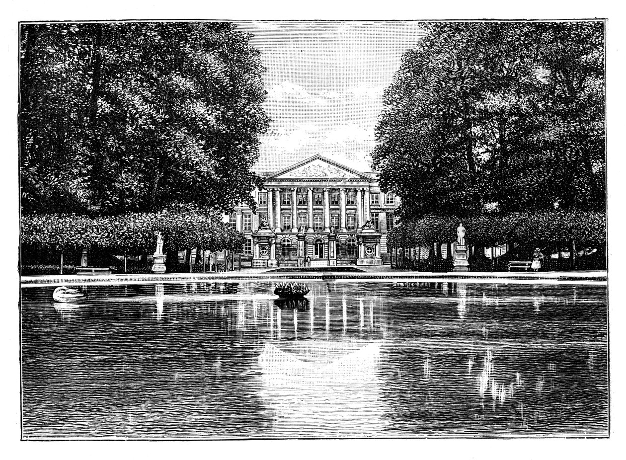 Repræsentanternes Kammer, Bruxelles, c1888 af Unbekannt