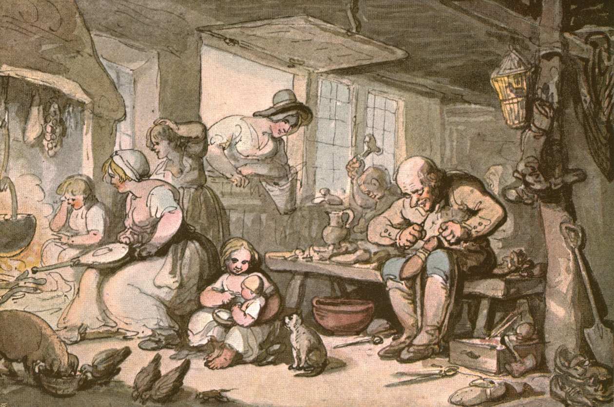 The Cobblers Happy Family, c1900. af Unbekannt