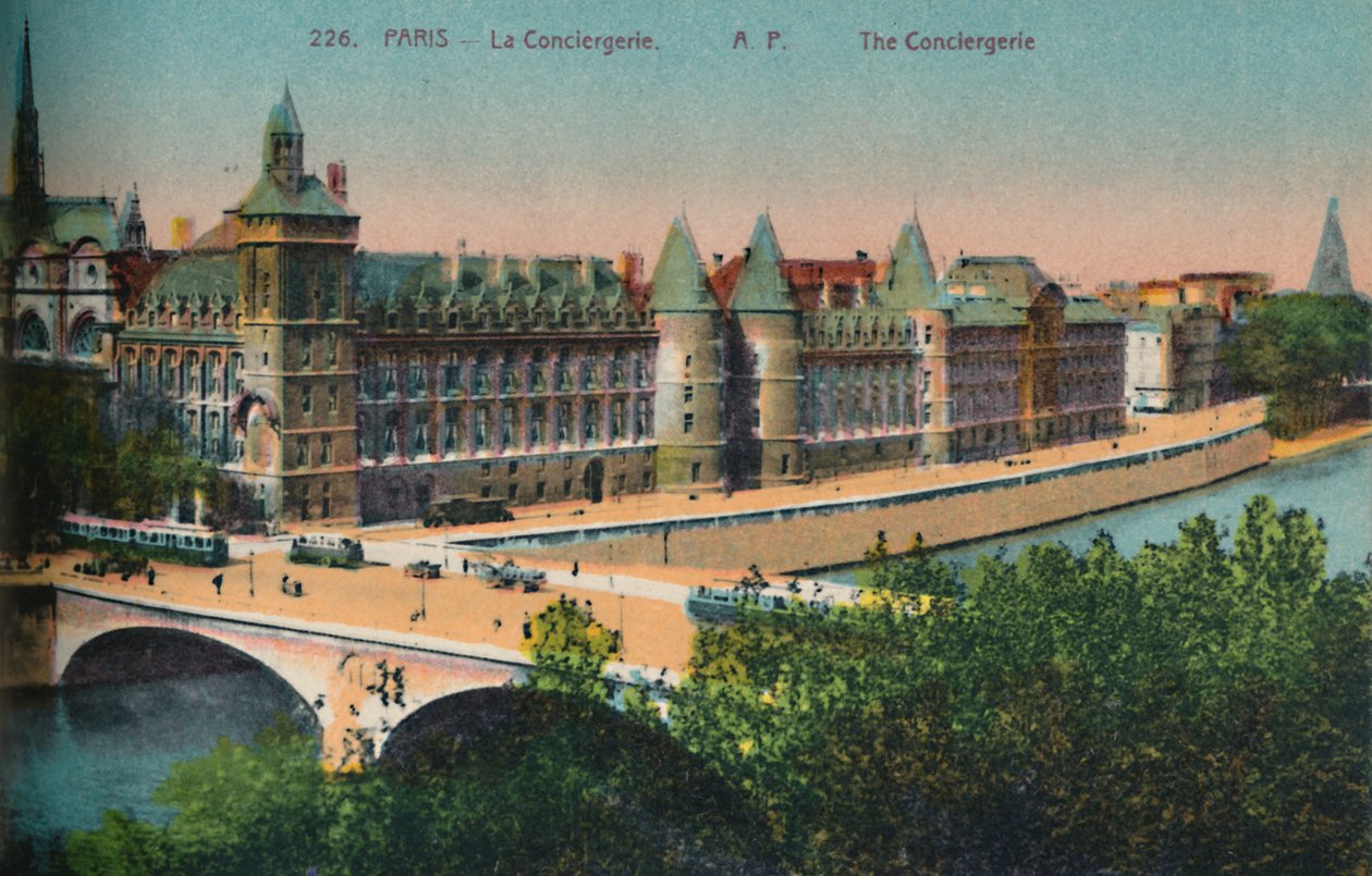 Conciergeriet, Paris, c1920 af Unbekannt