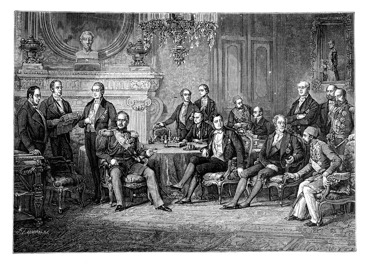 Konferencen i Paris, 1856, 1888 af Unbekannt